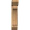 Ekena Millwork Legacy Slat Rough Sawn Bracket w/ Offset Brace, Western Red Cedar, 8"W x 26"D x 38"H BKT0806X26X38LEC06RWR - alternate 2